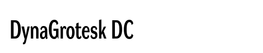 DynaGrotesk DC