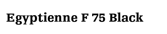 Egyptienne F
