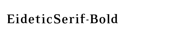 EideticSerif-Bold
