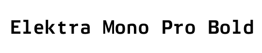 Elektra Mono Pro