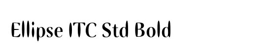 Ellipse ITC Std