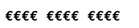 Euro Mono