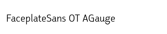 FaceplateSans OT