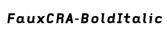 FauxCRA