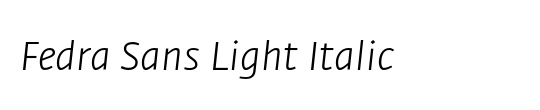 Fedra Sans