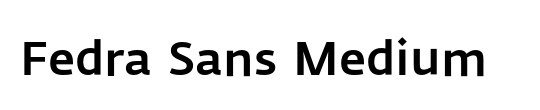 Fedra Sans