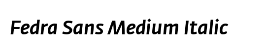 Fedra Sans