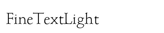 FineTextLight