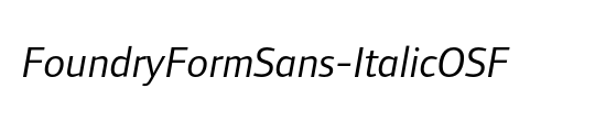 FoundryFormSans