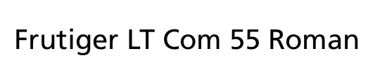 Frutiger LT Com
