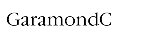 GaramondC