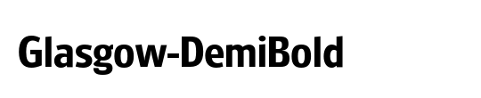 Glasgow-DemiBold