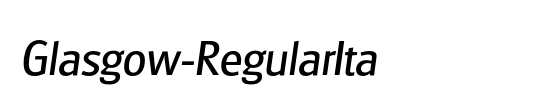 Glasgow-RegularIta