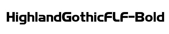 HighlandGothicFLF