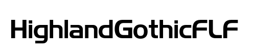 HighlandGothicFLF