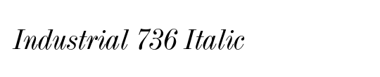 Industrial 736