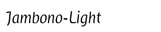 Jambono-Light