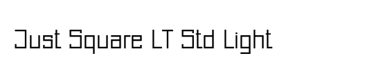 Just Square LT Std
