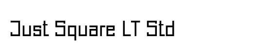Just Square LT Std