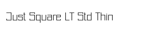 Just Square LT Std