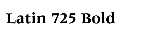 Latin 725