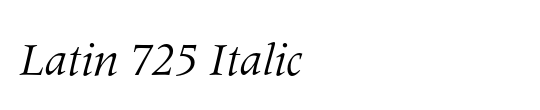 Latin 725