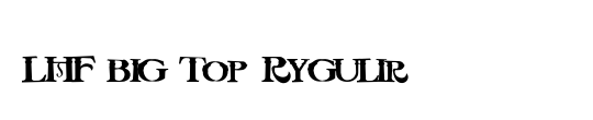 LHF Big Top Regular