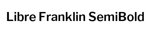 Libre Franklin