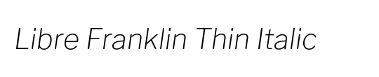 Libre Franklin