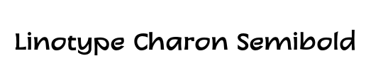 LinotypeCharon SemiBold
