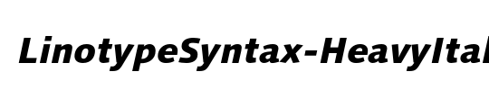 LinotypeSyntax