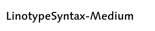LinotypeSyntax