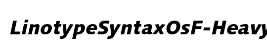 LinotypeSyntaxOsF