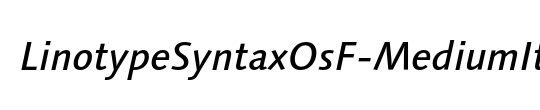LinotypeSyntaxOsF
