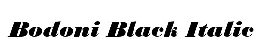 Bodoni