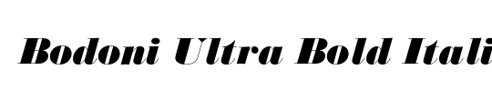 Bodoni