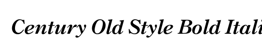 Century Old Style