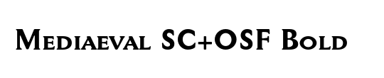 Mediaeval SC+OSF