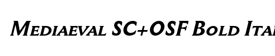Mediaeval SC+OSF