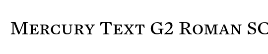 Mercury Text G2