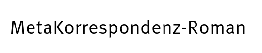 MetaKorrespondenz