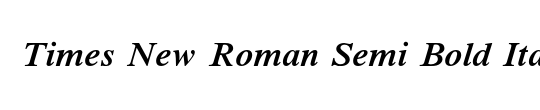 Times New Roman