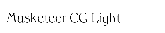 Musketeer CG Light