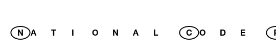National Code Pi Std