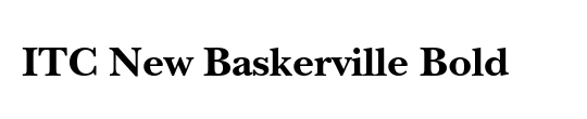 ITC New Baskerville