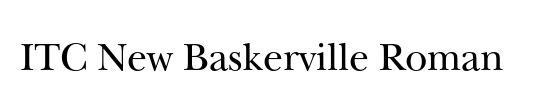 ITC New Baskerville