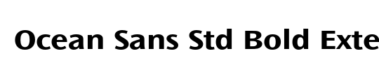 Ocean Sans Std