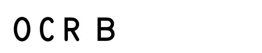 OCR B BQ