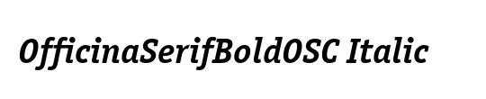 OfficinaSerifBoldOSC