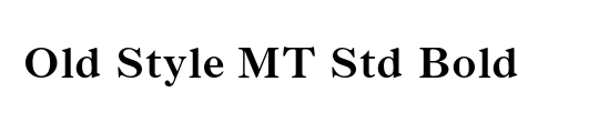 Old Style MT Std